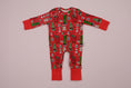 Load image into Gallery viewer, SnooZip Signature Christmas Baby Onesie