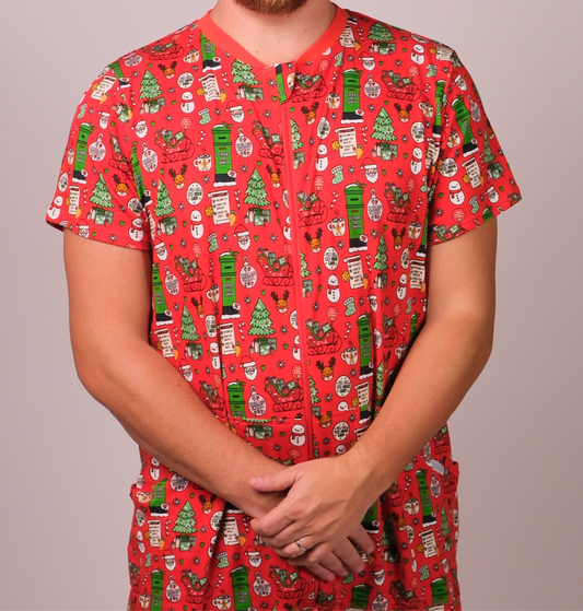 SnooZip Signature Christmas Adult Onesie