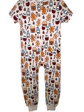 Load image into Gallery viewer, Milk & Cookies Christmas Adult Onesie