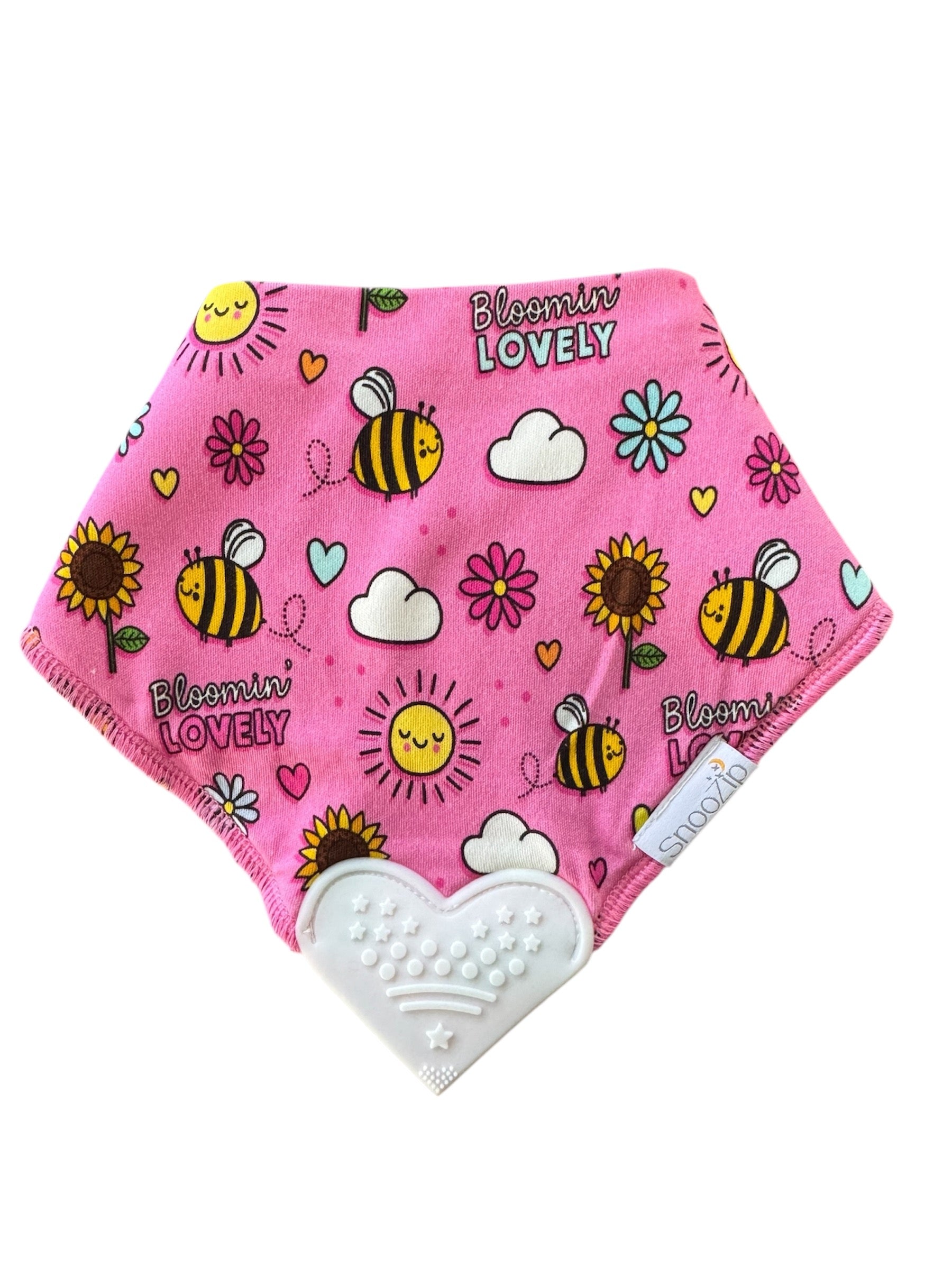 Bloomin Lovely Teething Bib