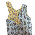 Load image into Gallery viewer, Bunny/Happy Reversible Dungarees & Bodysuit (no gift box)