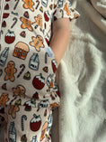 Load image into Gallery viewer, Milk & Cookies Christmas Kids Onesie
