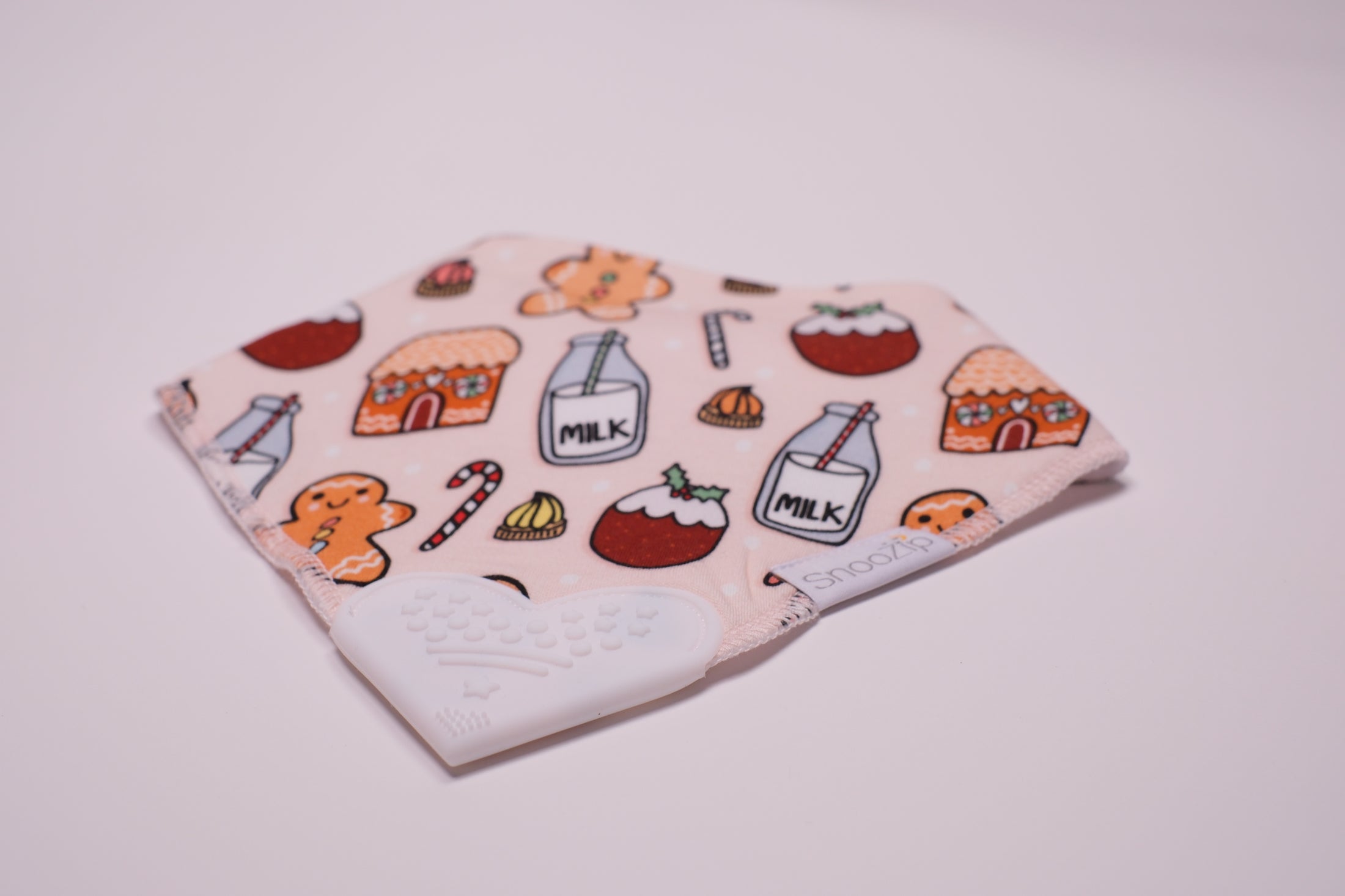 *Coming Soon* Milk & Cookies Christmas Teething Bib