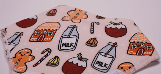 *Coming Soon* Milk & Cookies Christmas Teething Bib