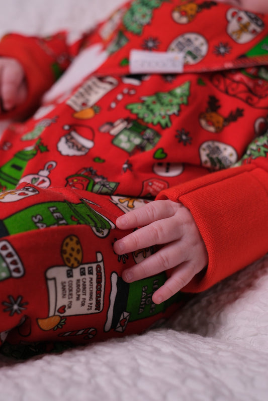 *Coming Soon* SnooZip Signature Christmas Baby Onesie