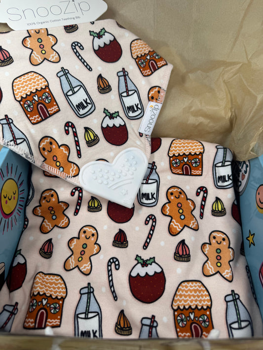 Milk & Cookies Christmas Baby Gift Box