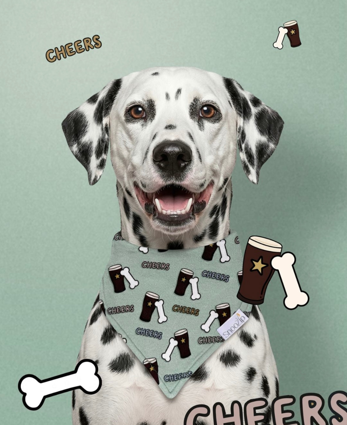 Cheers Dog Bandana