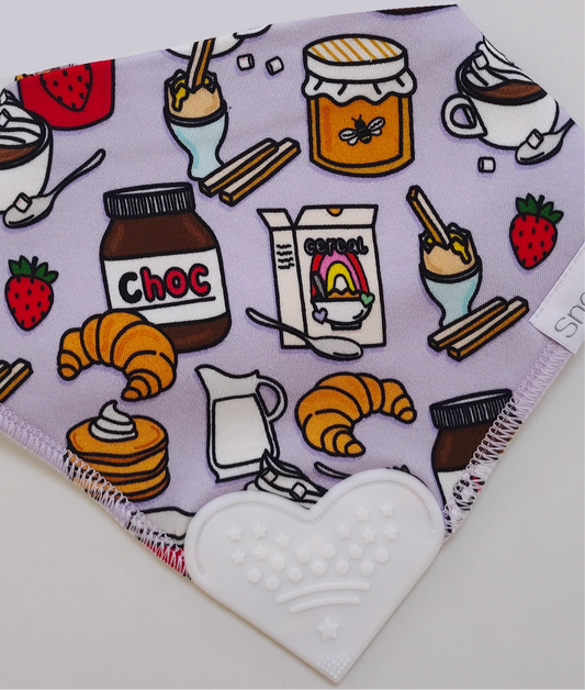 NEW - Babies who Brunch Teething Bib