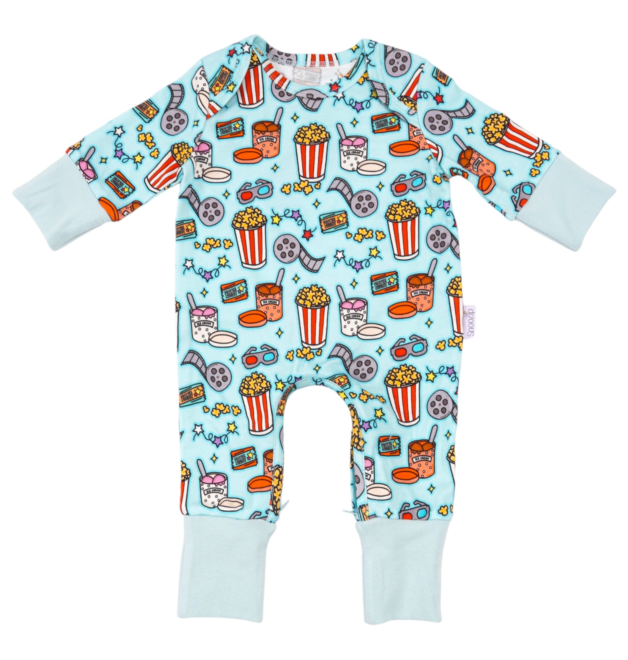 Blue Movie Night Onesie