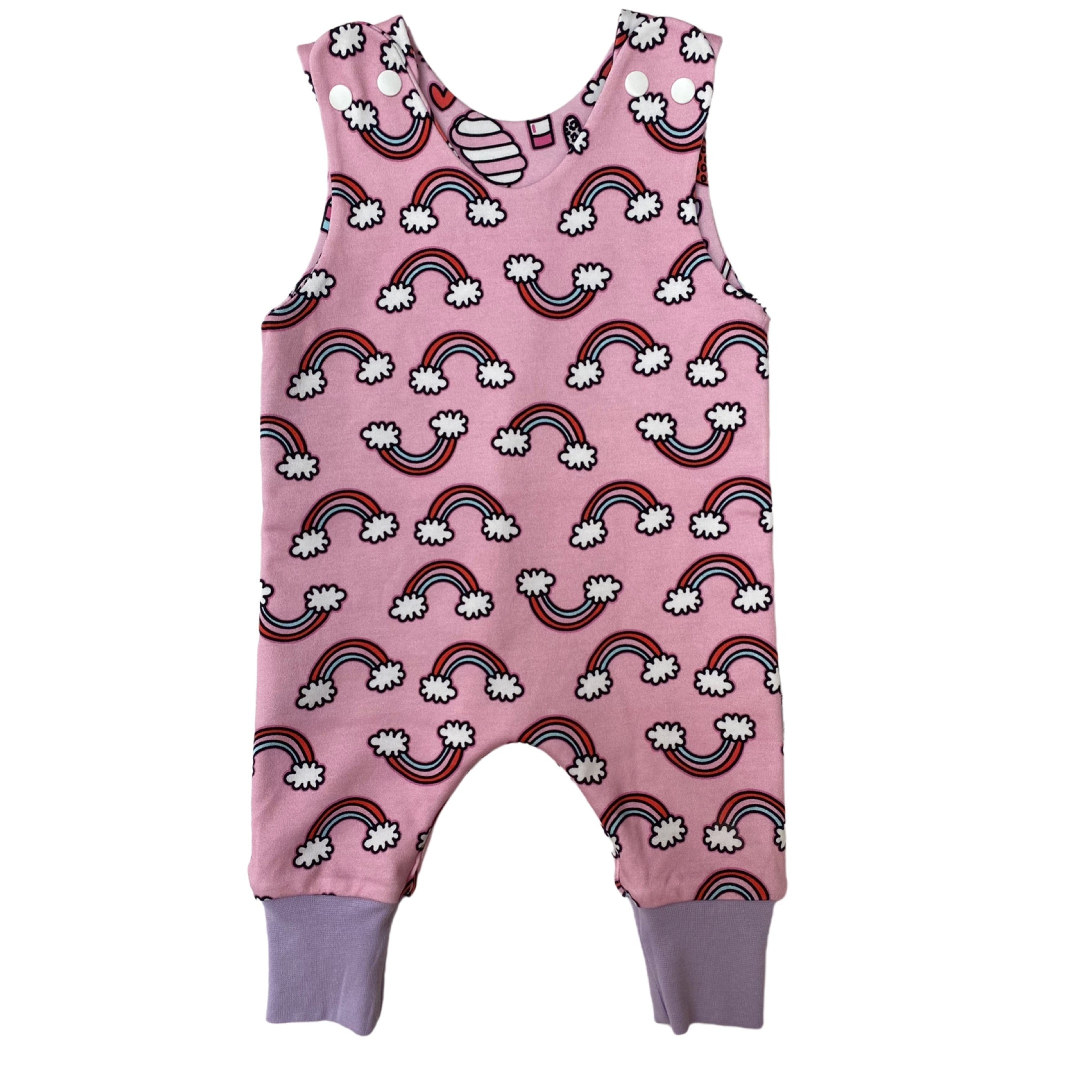 Love is Sweet Reversible Dungarees & Bodysuit (NO GIFT BOX)