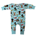 Load image into Gallery viewer, Nappy Ninja Onesie
