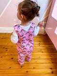 Load image into Gallery viewer, Love is Sweet Reversible Dungarees & Bodysuit (NO GIFT BOX)
